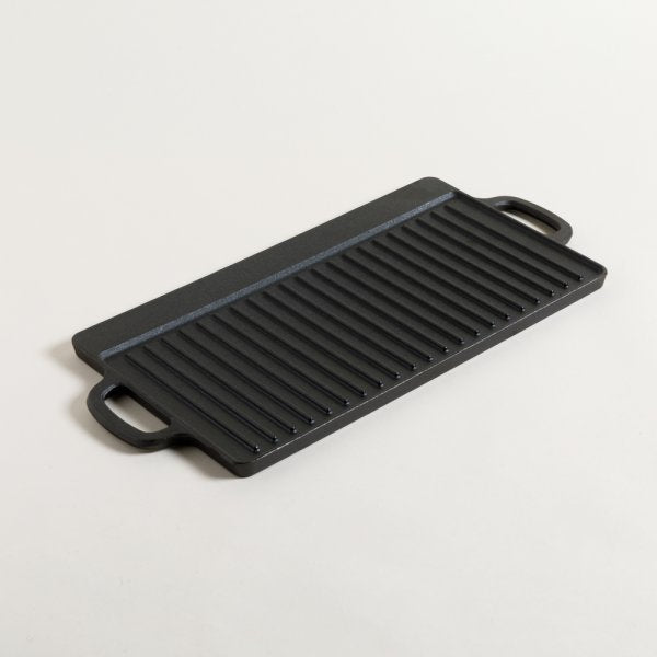 Plancha de fundición doble uso 42,5x23,5 cm
