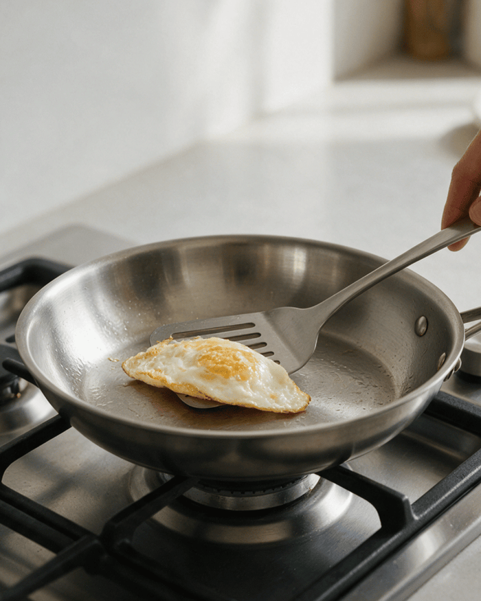Set utensilios acero inoxidable