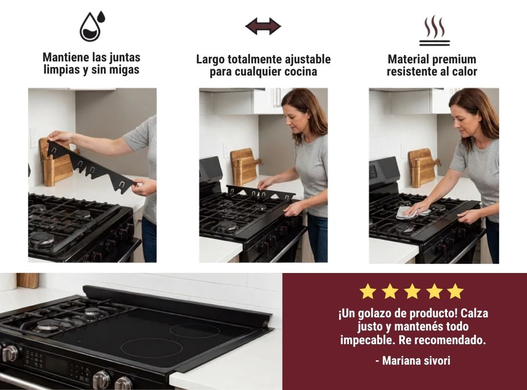 Cubre ranura horno y mesada