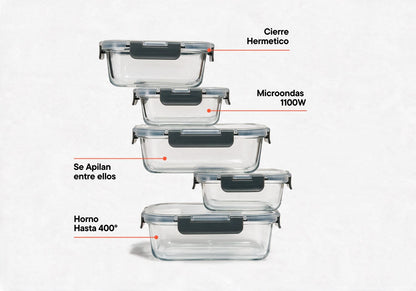 Set x10 Tuppers