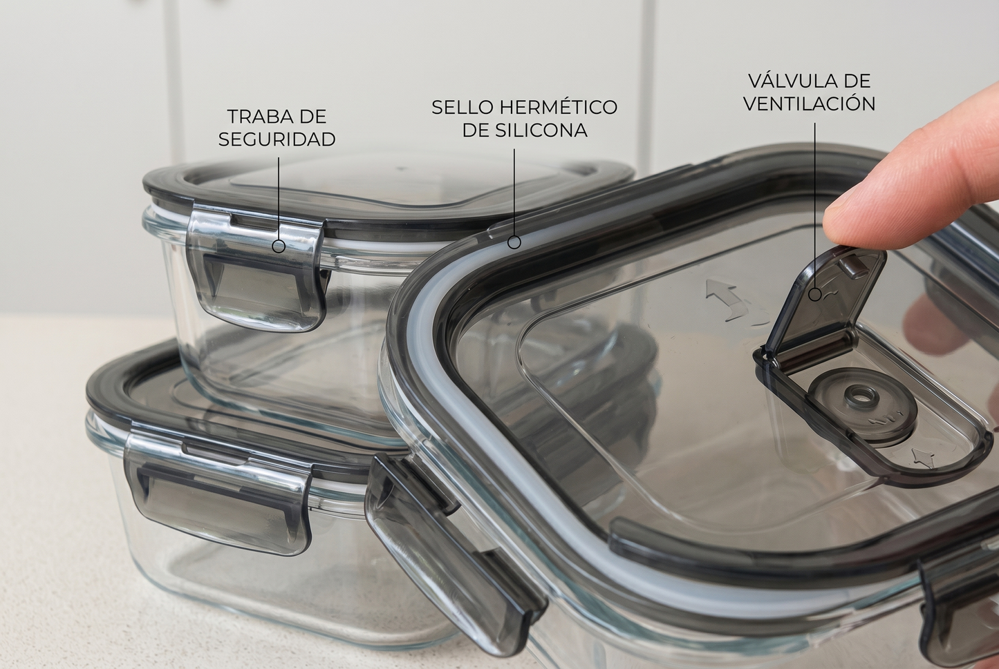 Tupper de Vidrio